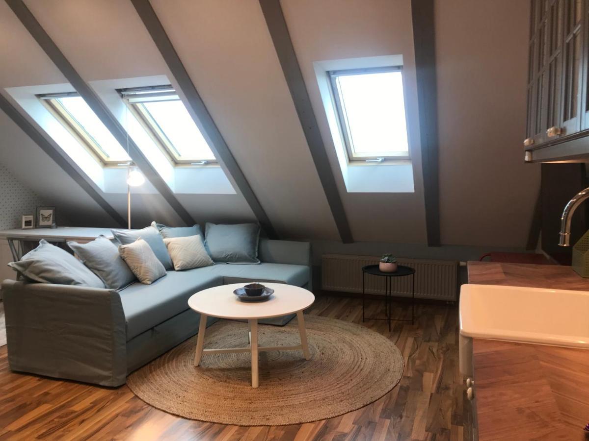 Attic Apartment On Waterfront / View / Netflix Прага Экстерьер фото